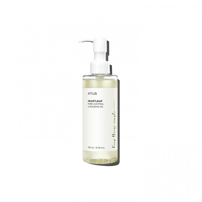 Anua Cleansing Oil - Ulei de curățare pentru controlul porilor Heartleaf, 200ml