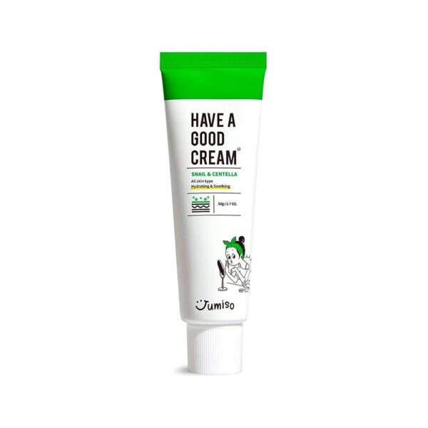 Crema revitalizantă cu mucină de melc și Centella, Jumiso, 50g - Imagine 1