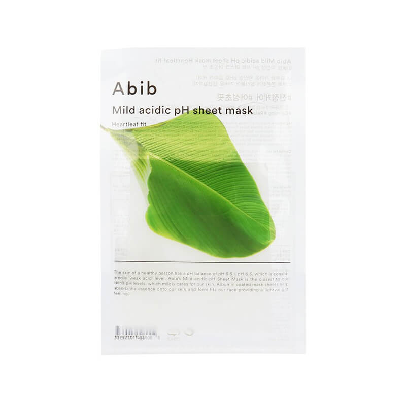 Masca de față calmantă Heartleaf Fit, ABIB, 30ml