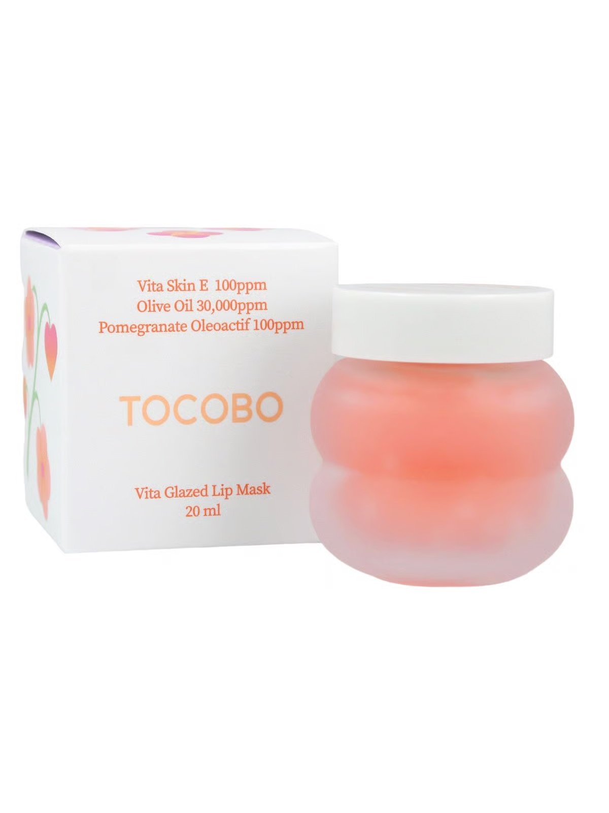 Masca pentru buze Vita Glazed, Tocobo, 20ml