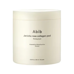 Dischete hidratante cu colagen și trandafir Jericho, ABIB, 250ml
