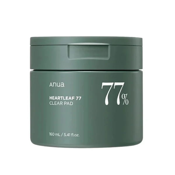 Toner paduri calmante Heartleaf 77%, Anua, 70 buc - Imagine 1