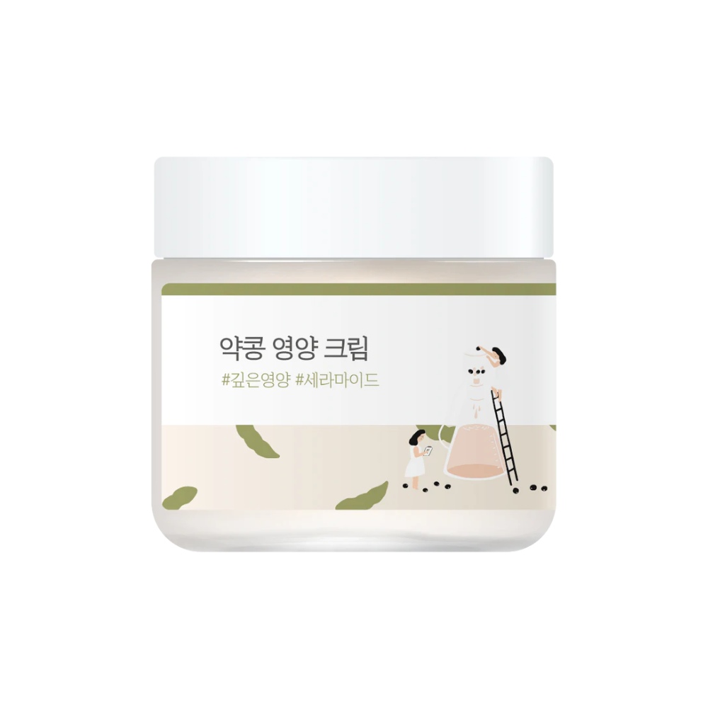 Cremă hrănitoare pentru față cu soia, Round Lab, 80ml