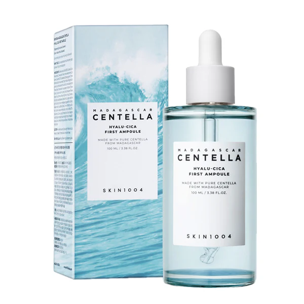 Ser de față hidratant cu Hyalu-Cica din Madagascar, Skin1004, 100ml