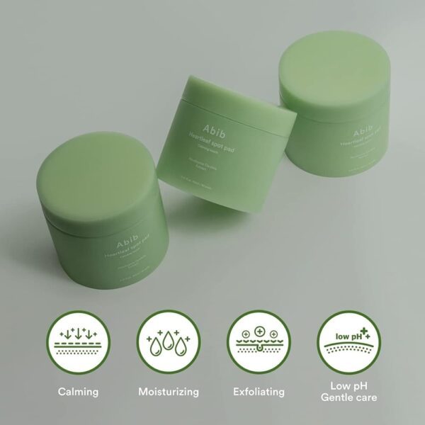 ABIB - Heartleaf Spot Pad Calming Touch, 80pads - Imagine 5