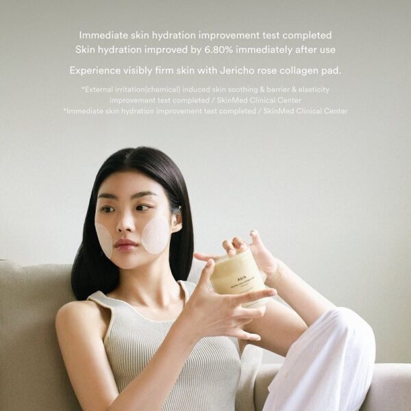 ABIB - Jericho Rose Collagen Pad Firming Touch, 250ml 60pads - Imagine 4