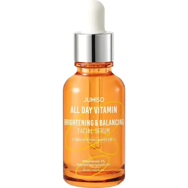 Ser facial iluminator cu vitamine, Jumiso, 30ml - Imagine 1