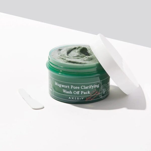 Masca pentru curatarea porilor cu Mugwort, AXIS-Y, 100ml - Imagine 3