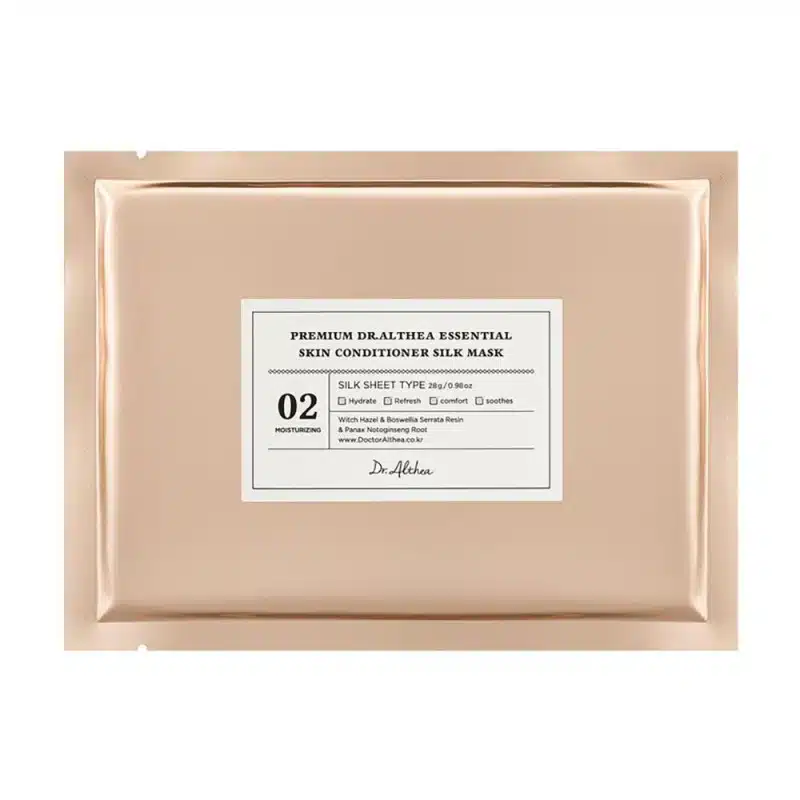 Masca din țesătură pentru față Essential Skin Conditioner Silk, Dr.Althea