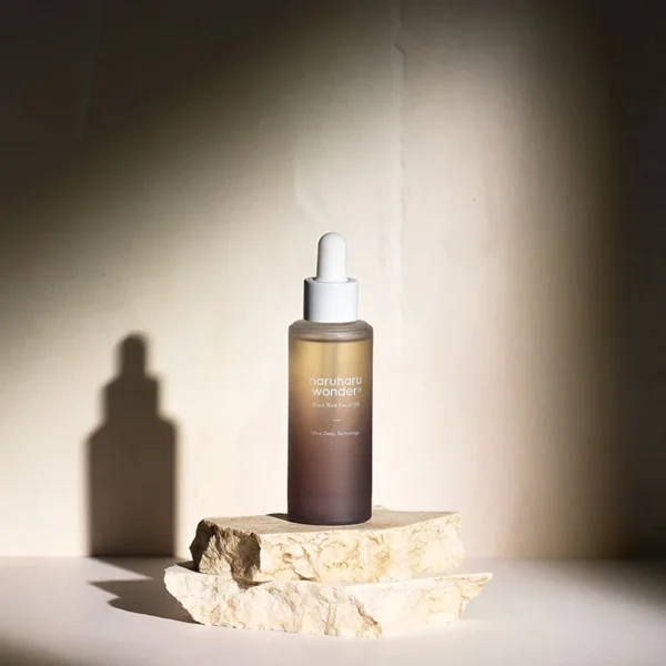 Ulei facial cu extract de orez negru, Haruharu Wonder, 30ml - Imagine 2