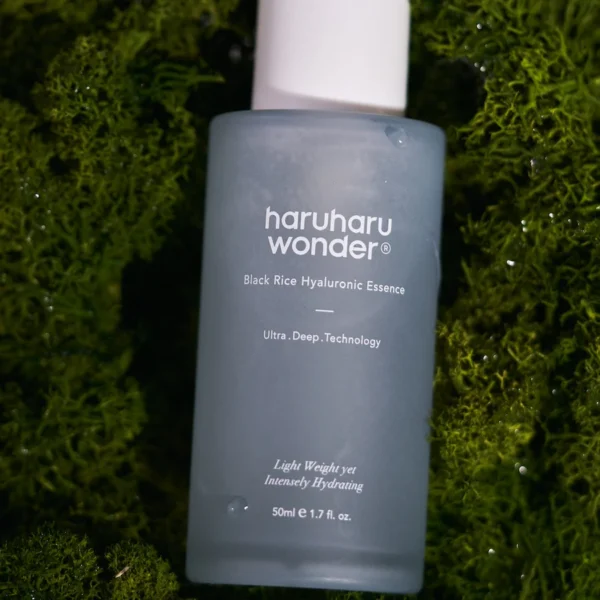 Esență hialuronică cu extract de orez negru, Haruharu Wonder, 50ml - Imagine 3