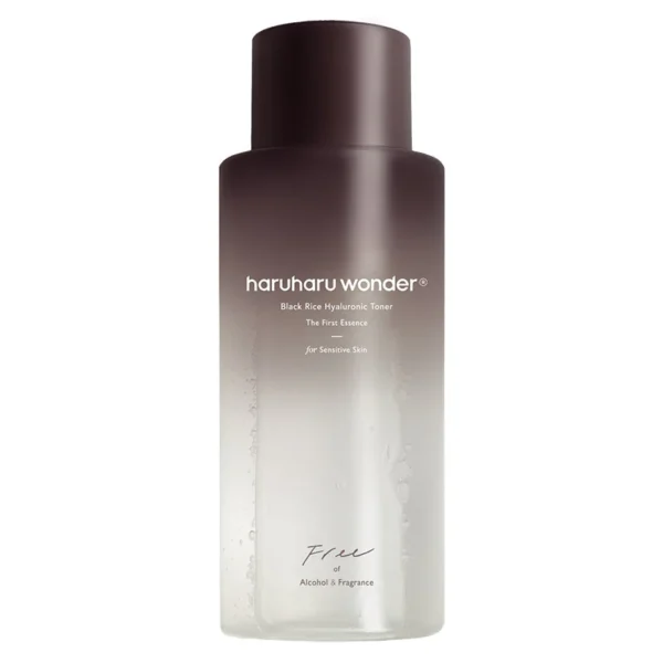 Toner hidratant cu orez negru și acid hialuronic pentru piele sensibilă, Haruharu Wonder - Imagine 4