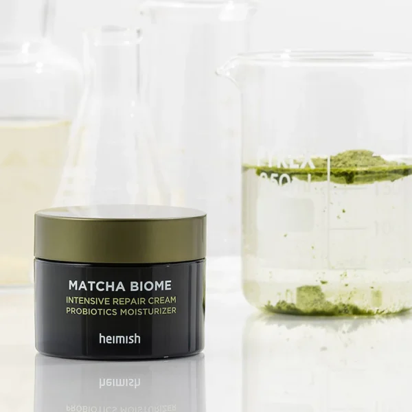Cremă intensiv reparatoare cu matcha, Heimish, 50ml - Imagine 4