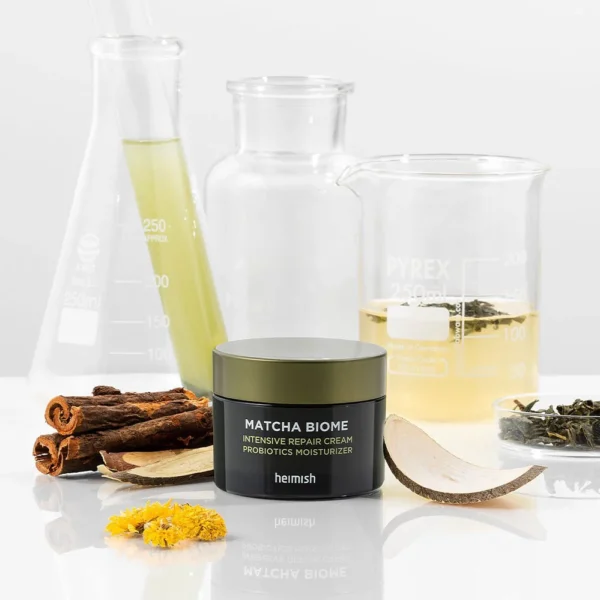 Cremă intensiv reparatoare cu matcha, Heimish, 50ml - Imagine 3