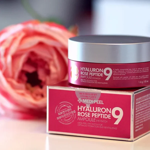 Patchuri pentru ochi cu peptide și acid hialuronic, Medi-Peel, 60 bucăți - Imagine 3