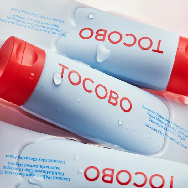 Spumă de curățare cu argilă și cocos, Tocobo, 150ml - Imagine 6