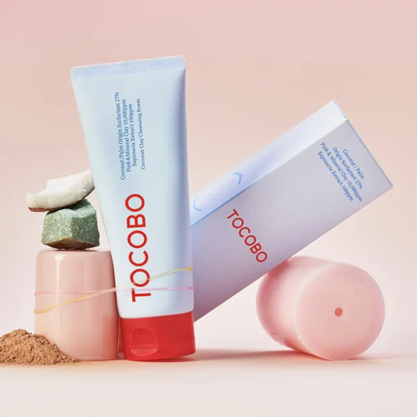 Spumă de curățare cu argilă și cocos, Tocobo, 150ml - Imagine 9
