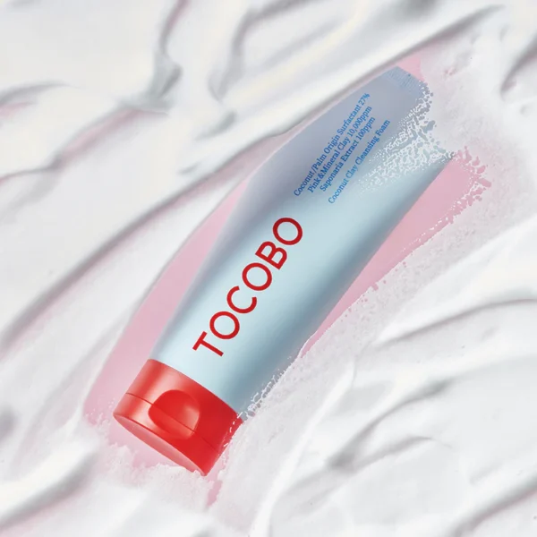Spumă de curățare cu argilă și cocos, Tocobo, 150ml - Imagine 2