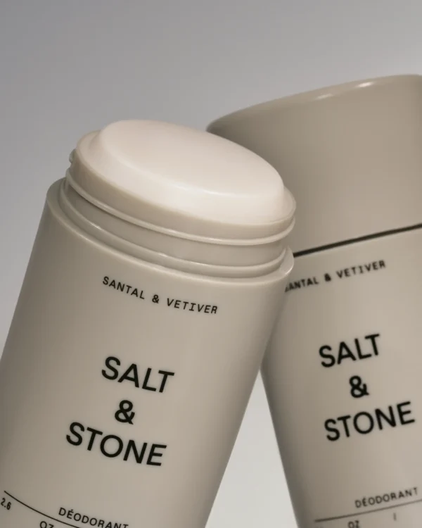 Salt & Stone – Natural Deodorant, Santal & Vetiver, 75g - Imagine 2