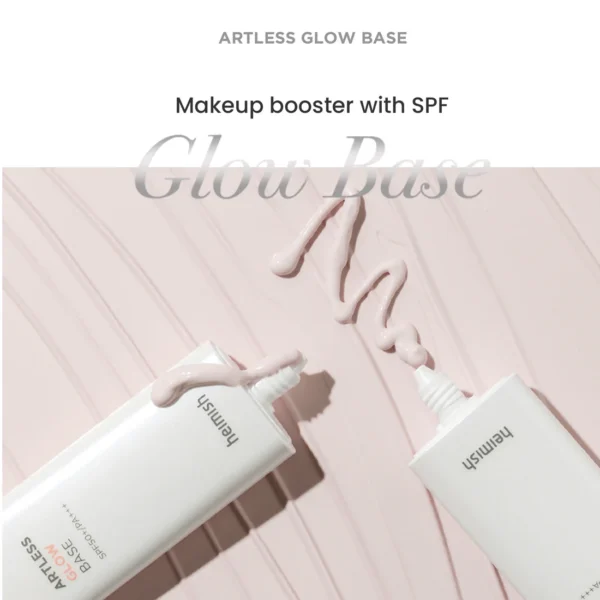Bază iluminatoare cu protecție solară, Heimish, Artless Glow Base, SPF50+ PA+++, 40ml - Imagine 5