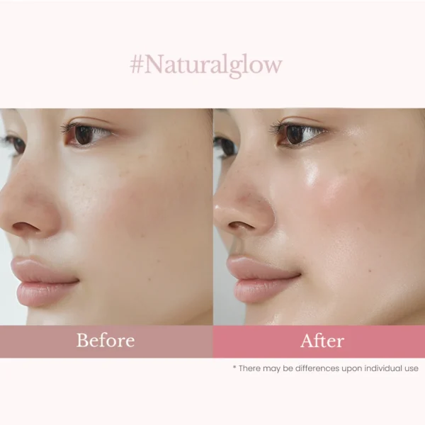 Bază iluminatoare cu protecție solară, Heimish, Artless Glow Base, SPF50+ PA+++, 40ml - Imagine 2