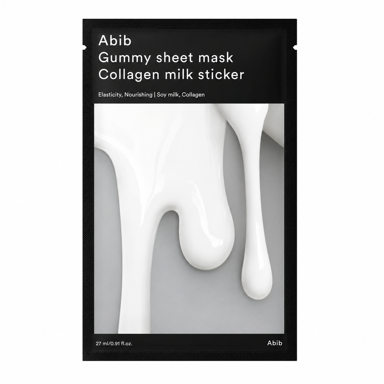 Abib - Gum Sheet Mask Collagen Milk Sticker, 1 sheet