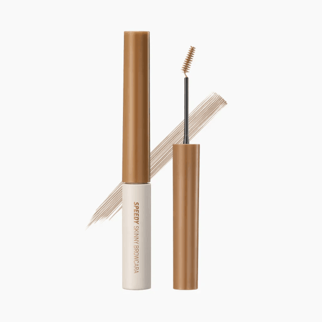 Mascara pentru sprâncene, Peripera, Speedy Skinny Browcara, 4g - Ash Brown