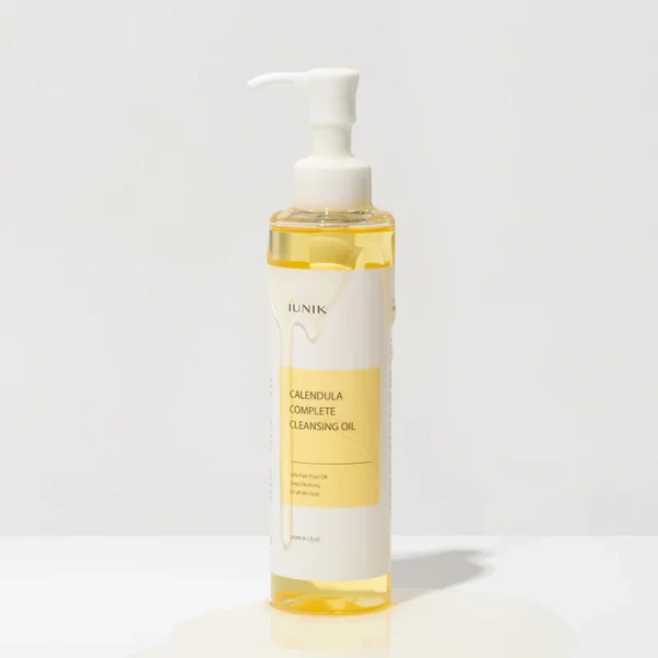 Ulei de curățare complet cu calendula, iUNIK Oil, 200ml - Imagine 3