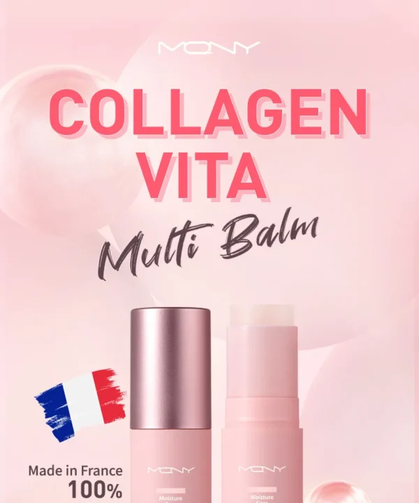 Balsam anti-rid cu colagen, MACQUEEN, Collagen Vita Wrinkle, 10g - Imagine 2