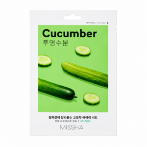 Missha - Airy Fit Sheet Mask Cucumber, 1 sheet