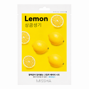 Missha - Airy Fit Sheet Mask Lemon, 1 sheet