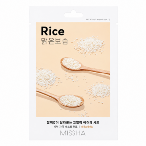 Missha - Airy Fit Sheet Mask Rice, 1 sheet