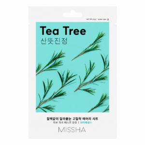Missha - Airy Fit Sheet Mask Tea Tree, 1 sheet