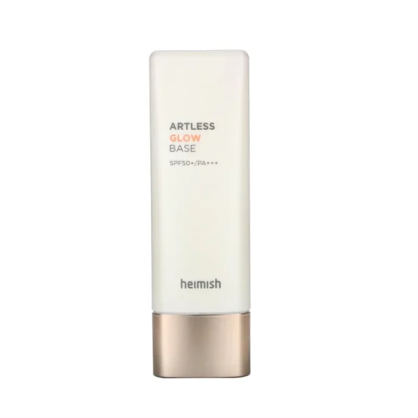 Bază iluminatoare cu protecție solară, Heimish, Artless Glow Base, SPF50+ PA+++, 40ml - Imagine 1