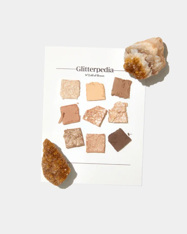 UNLEASHIA – Glitterpedia Eye Palette No. 2 All of Brown – 6.6 g - Imagine 3