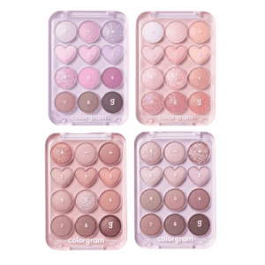 Paletă de farduri de pleoape, Colorgram, Pin Point Eyeshadow Palette, 12g