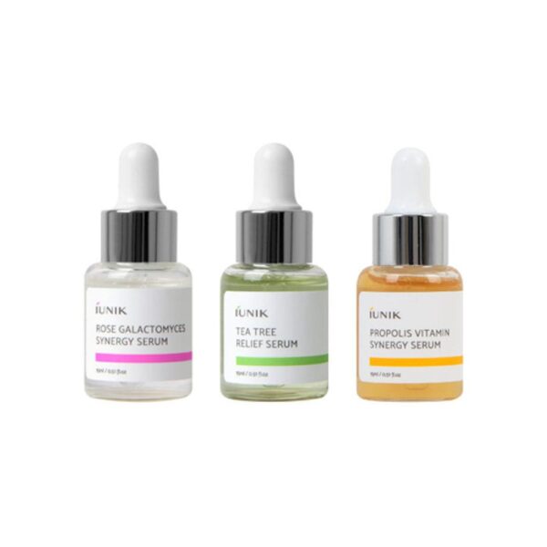 Set de seruri zilnice, iUNIK, Daily Serum Trial Kit - Imagine 1