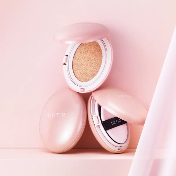 Fond de ten tip cushion mini, TirTir, Mask Fit All Cover Pink Cushion Mini, 4.5g - Imagine 2