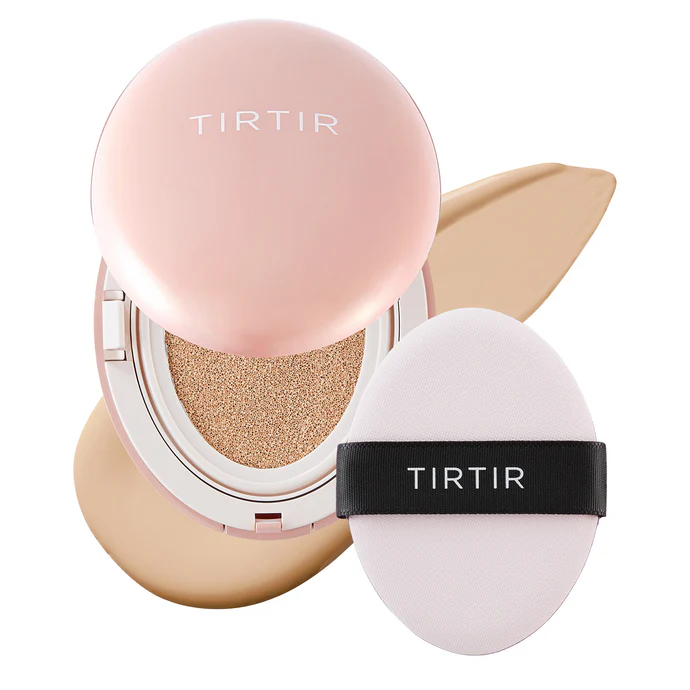 Fond de ten tip cushion mini, TirTir, Mask Fit All Cover Pink Cushion Mini, 4.5g - #21N Ivory