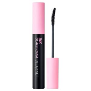 Mascara pentru gene, Peripera, Ink Black Cara, Clear Set Curling, 9g