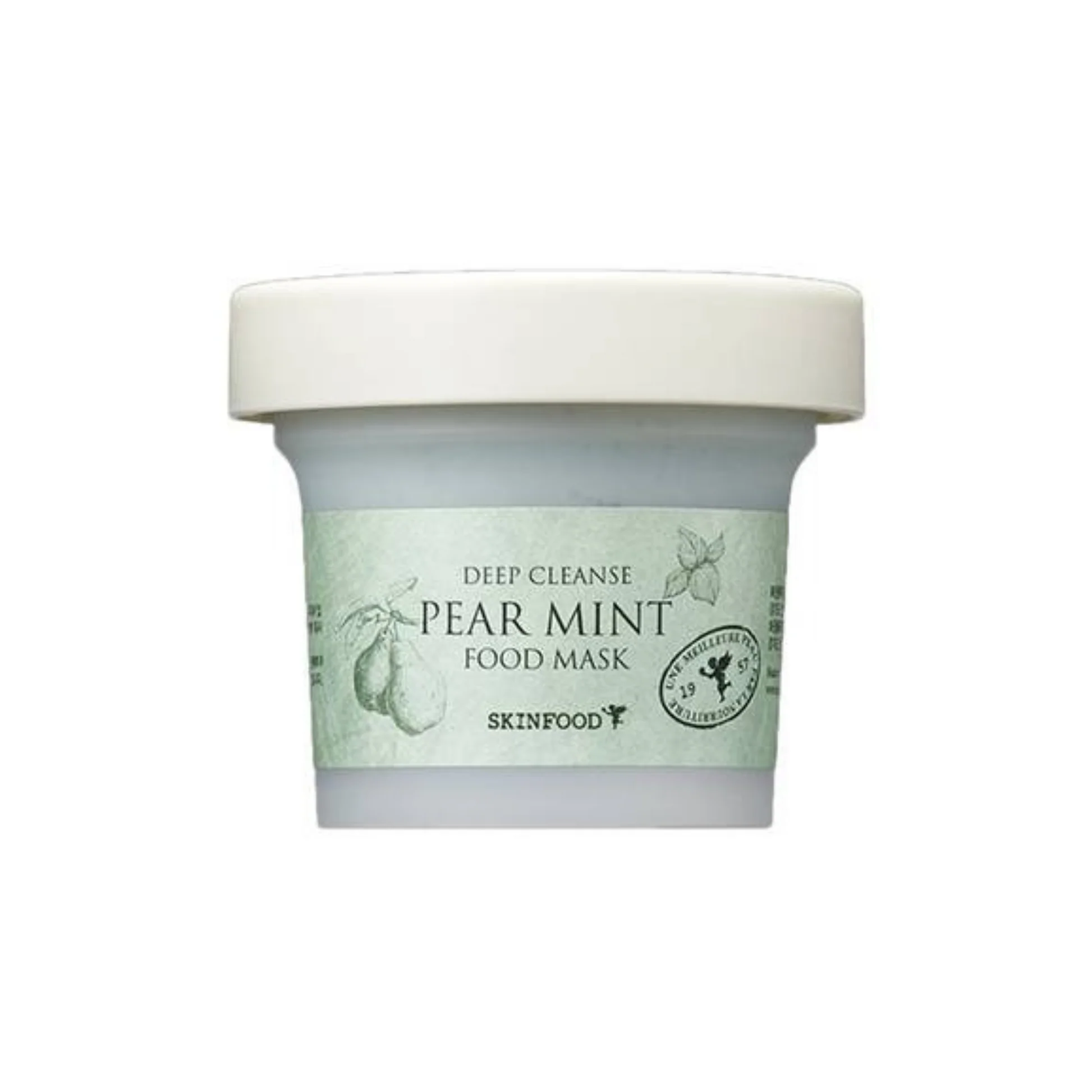 Masca de față cu pere și mentă, SKINFOOD, 120g