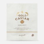Mască de față cu caviar aurit, SKINFOOD, Gold Caviar EX Mask Sheet, 25g - Imagine 1
