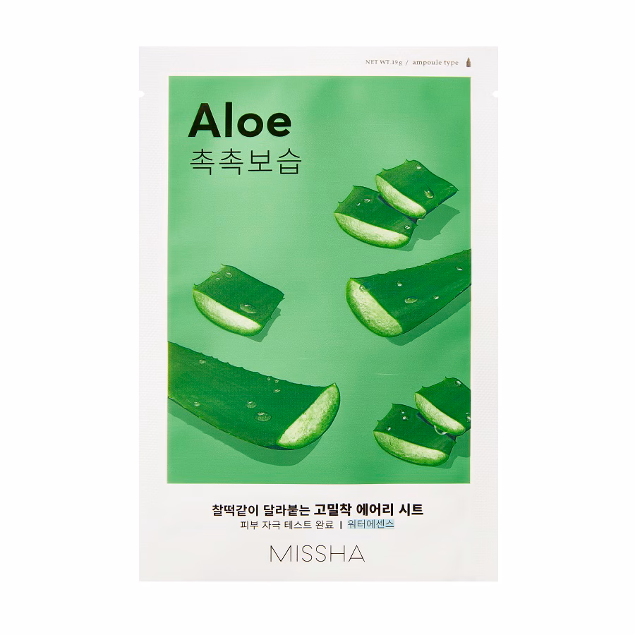 Masca de față Airy Fit cu aloe, MISSHA