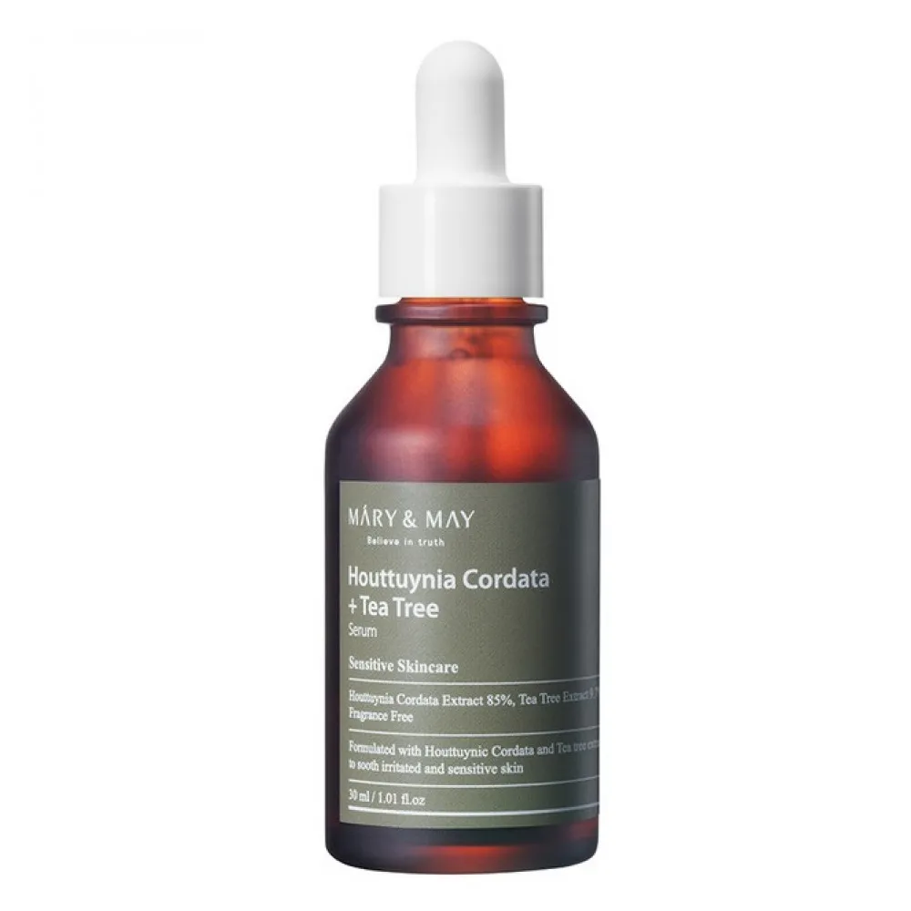 Serum cu Houttuynia Cordata și Tea Tree, Mary & May, 30ml