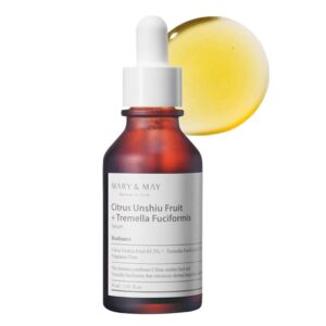 Serum cu citrus Unshiu și Tremella Fuciformis, Mary & May, 30ml