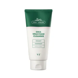 Spumă de curățare delicată cu Cica, VT Cosmetics, Cica Mild Foam Cleanser, 300ml