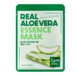 Masca de față cu esență de aloe vera, Farmstay, 23g - Imagine 1