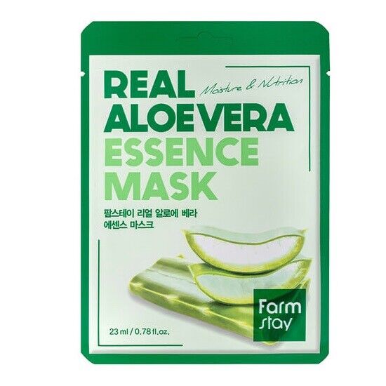 Masca de față cu esență de aloe vera, Farmstay, 23g