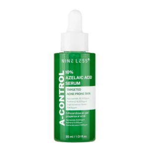 Ser de faศฤ reparator cu acid azelaic 10%, Nine Less, 30ml