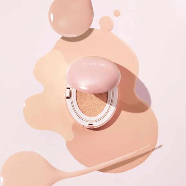 Fond de ten tip cushion mini, TirTir, Mask Fit All Cover Pink Cushion Mini, 4.5g - Imagine 4